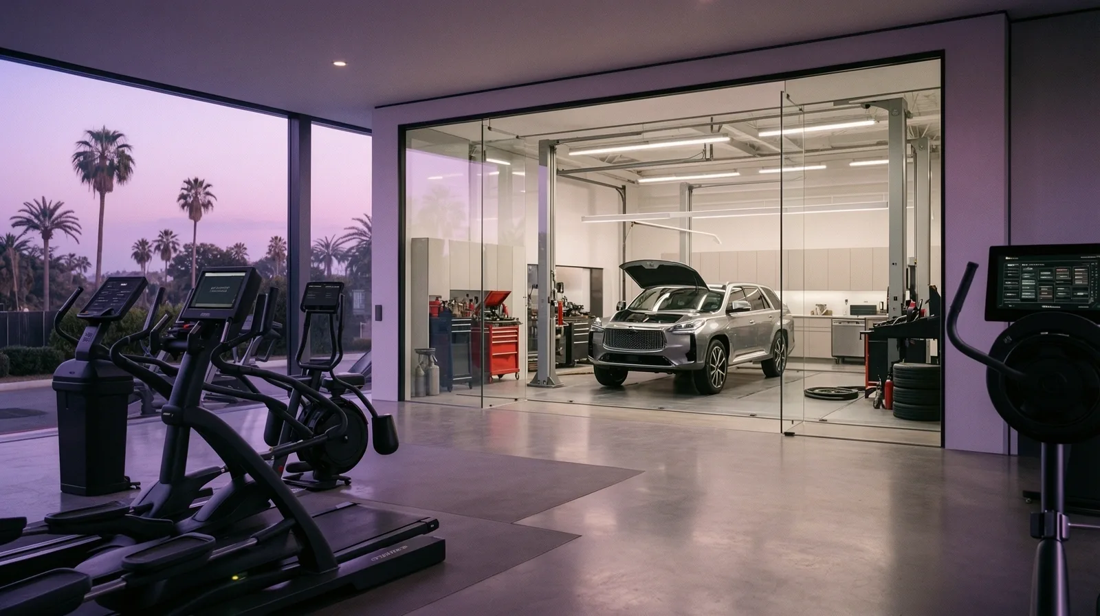 Ulvoryndis integrated workshop and fitness sanctuary
